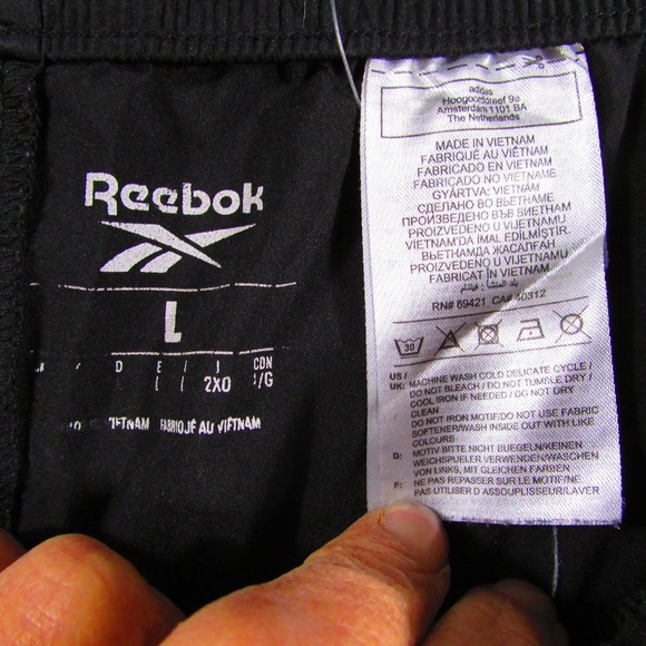 Reebok Black Track Pants & Jacket Outfit - Picture 3 of 8